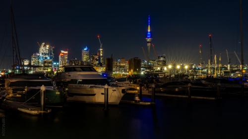 Tag 7 - Auckland by night - Skyline